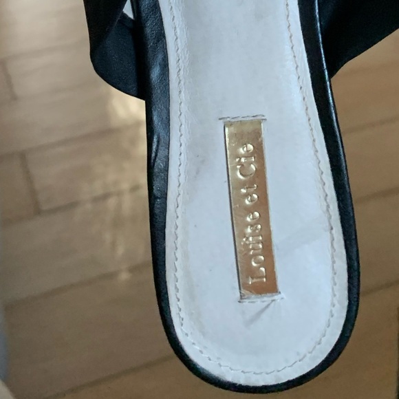 Louise et Cie Genuine Leather Bylot Twist Mule Size 5.5 - Picture 10 of 13